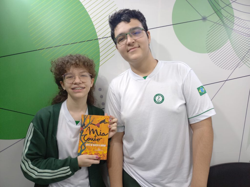 Juan Castelo Branco e Giulyanna Maria da 1ª série B