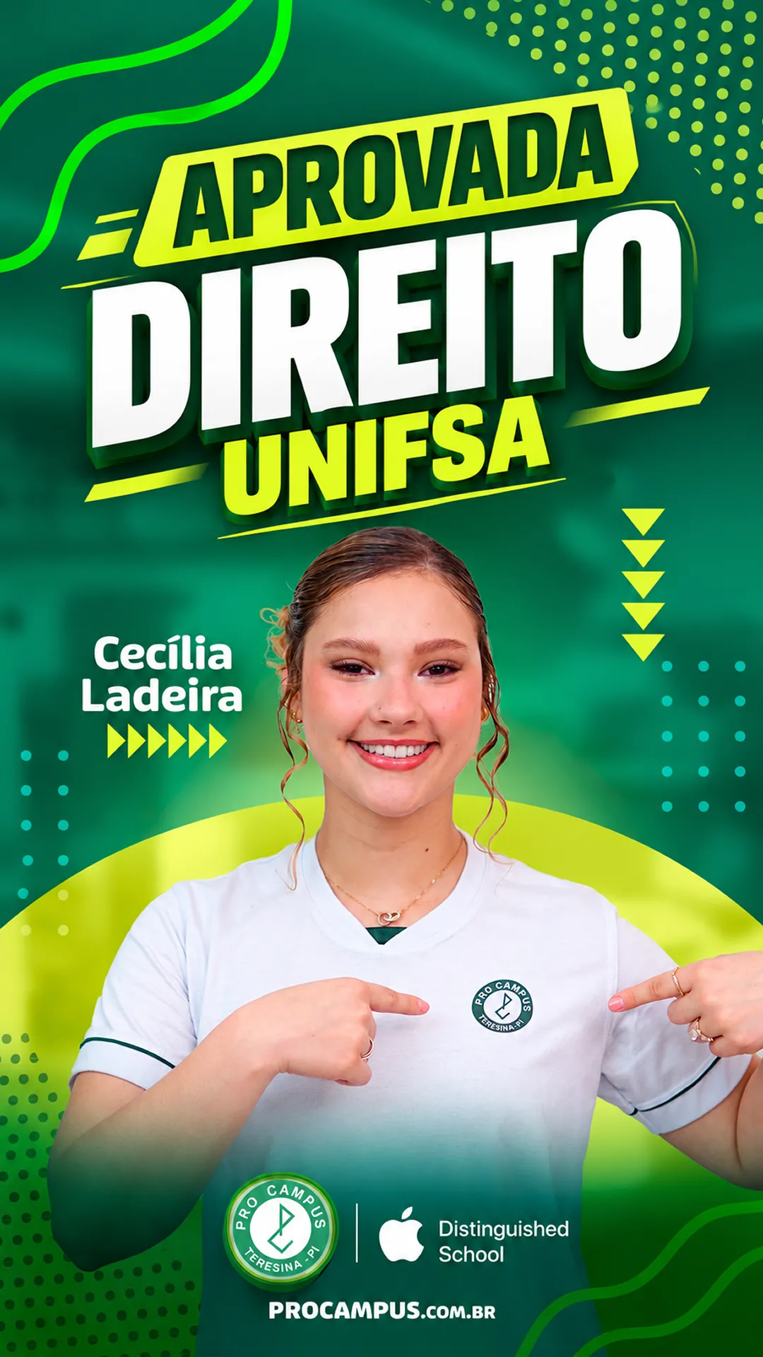 Aprovação em Direito na UNIFSA-1