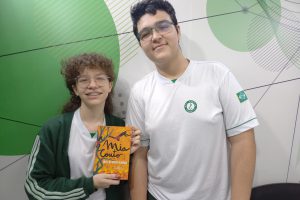 Juan Castelo Branco e Giulyanna Maria da 1ª série B